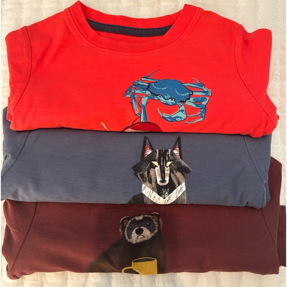 Sz 3/3T Tea Collection L/S Shirts
